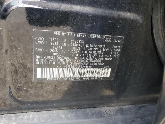 2015 SUBARU OUTBACK 2.5I LIMITED 4S4BSBJCXF3248010