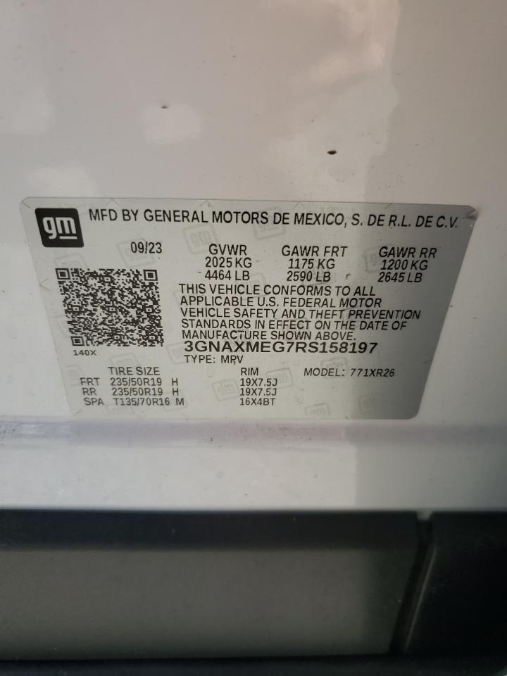 CHEVROLET EQUINOX RS