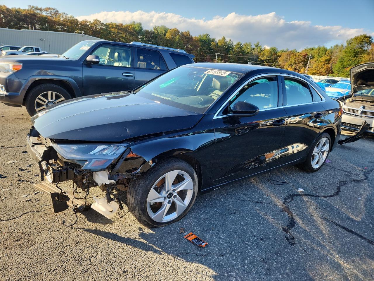 Lot #3282612873 2022 AUDI A3 PREMIUM