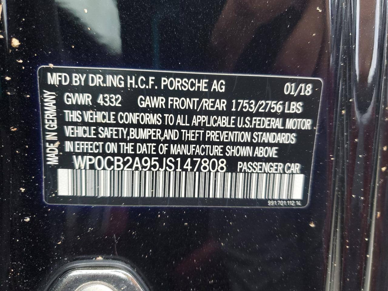 PORSCHE 911 CARRERA S