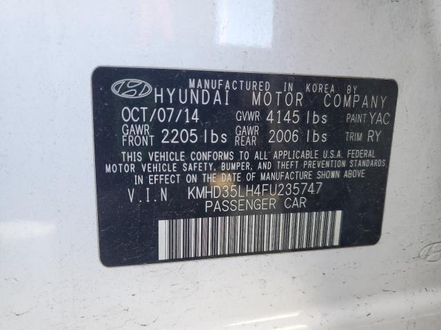 2015 HYUNDAI ELANTRA GT - KMHD35LH4FU235747