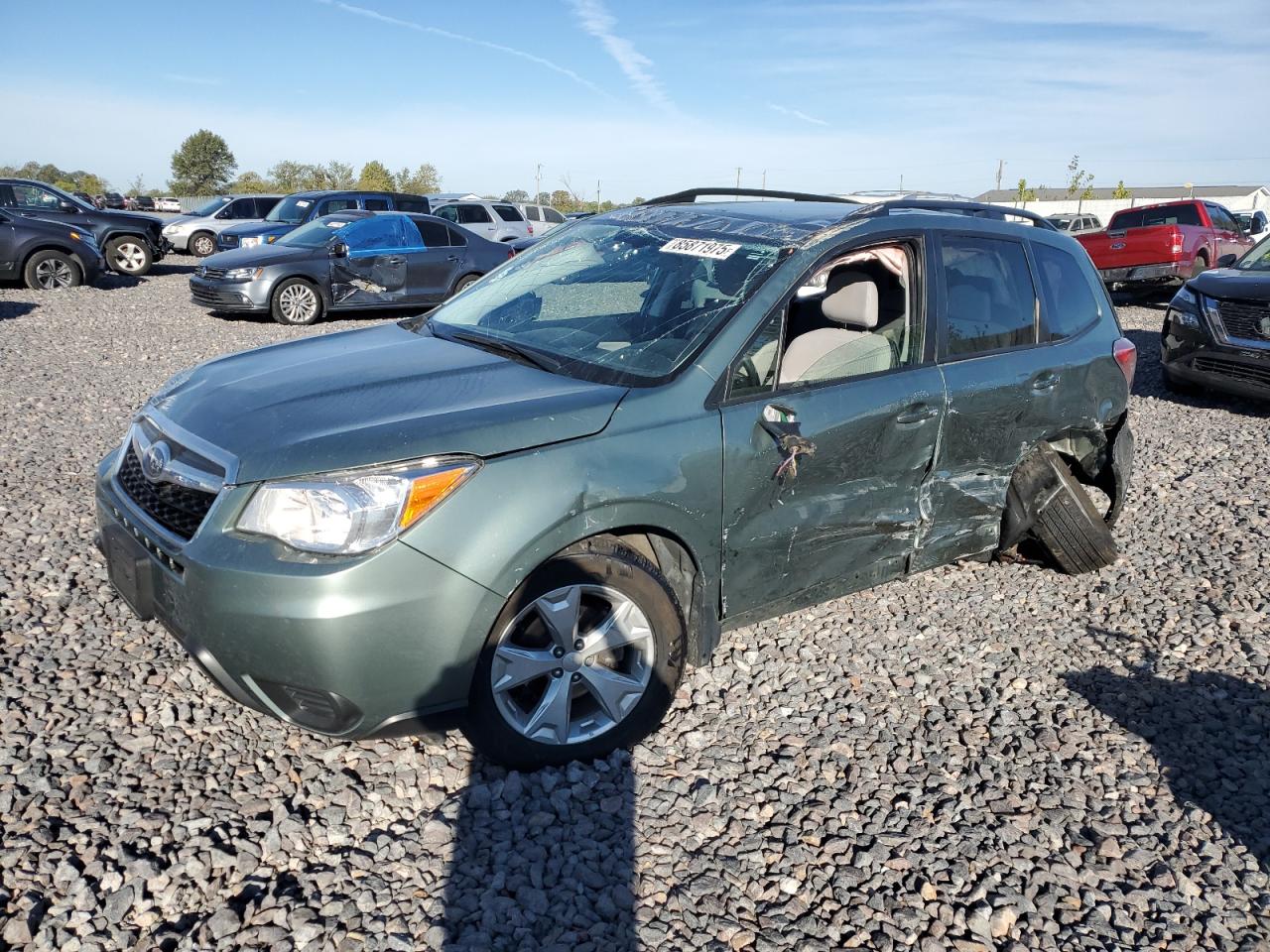 Lot #3270776847 2016 SUBARU FORESTER 2.5I PREMIUM
