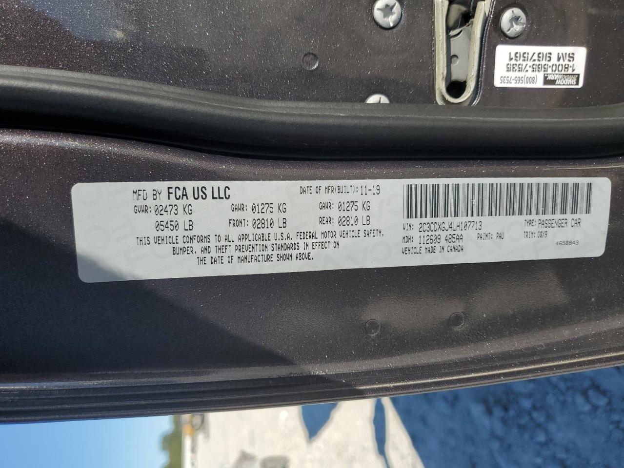 DODGE CHARGER SCAT PACK