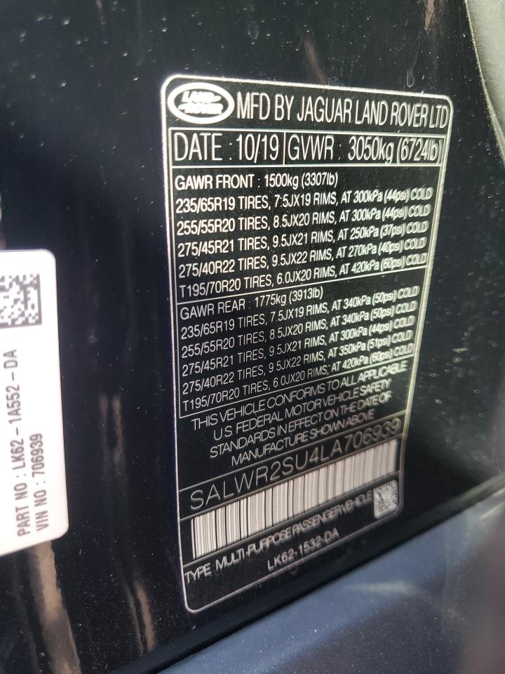 LAND ROVER RANGE ROVER HSE