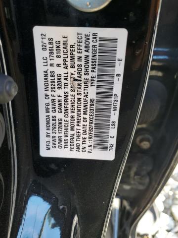 2012 HONDA CIVIC EXL - 19XFB2F9XCE337695
