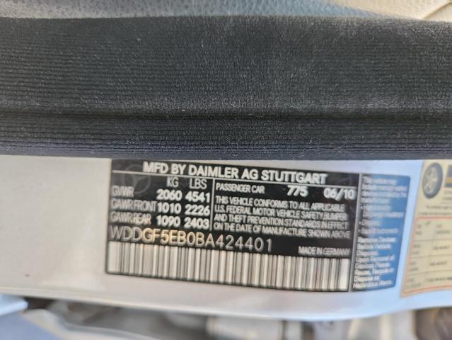 2011 MERCEDES-BENZ C 300 - WDDGF5EB0BA424401