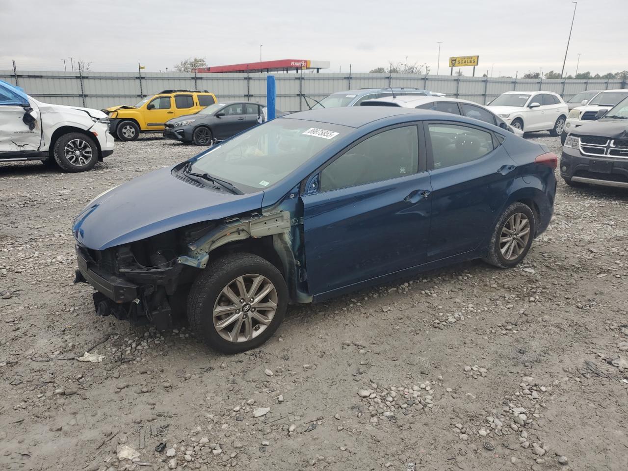 Lot #3285012965 2014 HYUNDAI ELANTRA SE