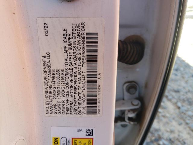 2022 HONDA ACCORD SPO #3281578391