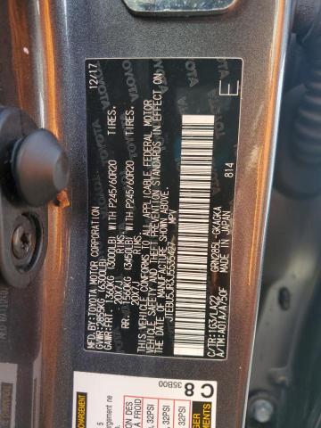 2018 TOYOTA 4RUNNER SR JTEBU5JR3J5535427