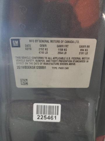 2010 CHEVROLET IMPALA LT #3293499429