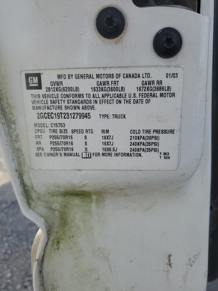 Lot #3284064545 2003 CHEVROLET SILVERADO