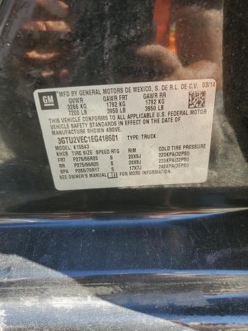 2014 GMC SIERRA K1500 SLT - 3GTU2VEC1EG418601