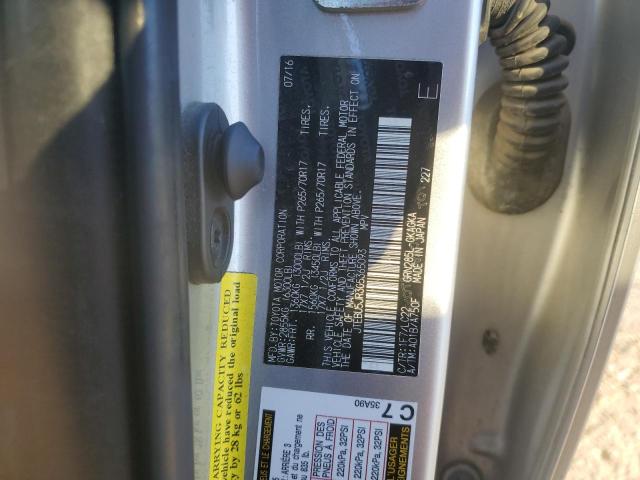 2016 TOYOTA 4RUNNER SR5/SR5 PREMIUM - JTEBU5JR3G5365093