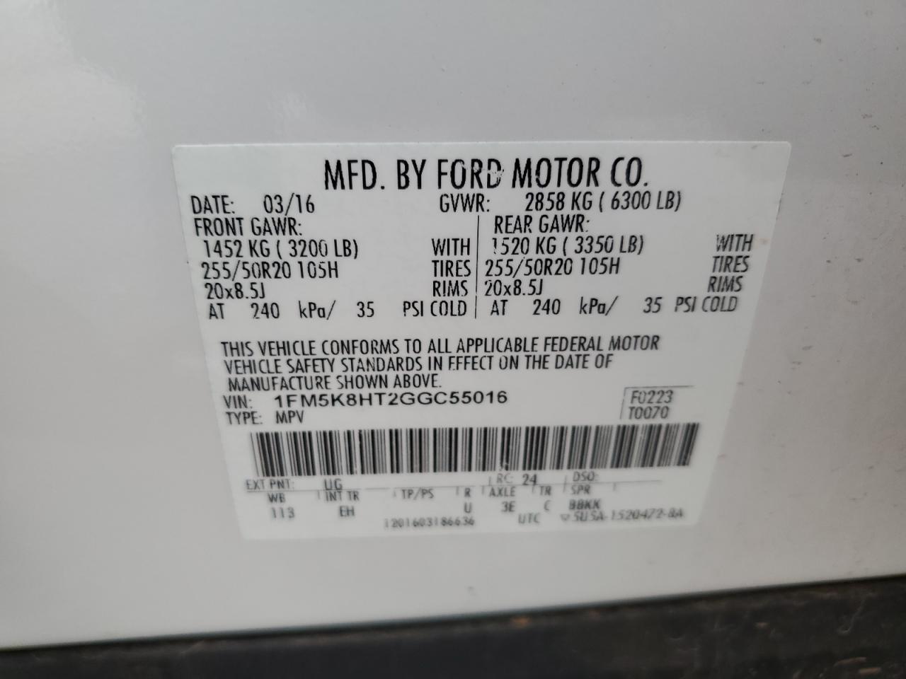 FORD EXPLORER PLATINUM