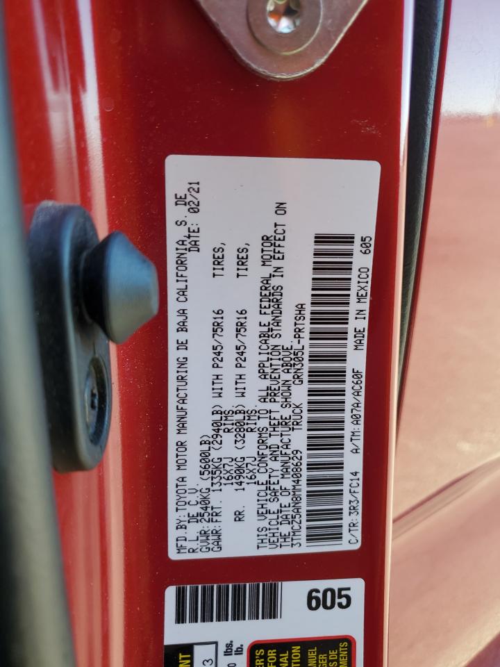 TOYOTA TACOMA DOUBLE CAB