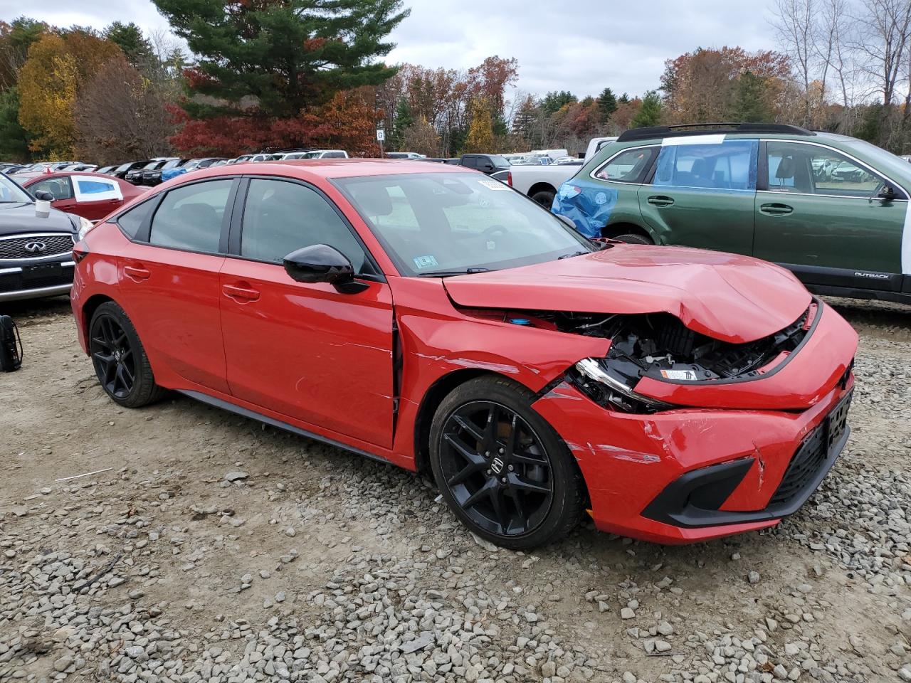 Lot #3317885903 2024 HONDA CIVIC SPOR