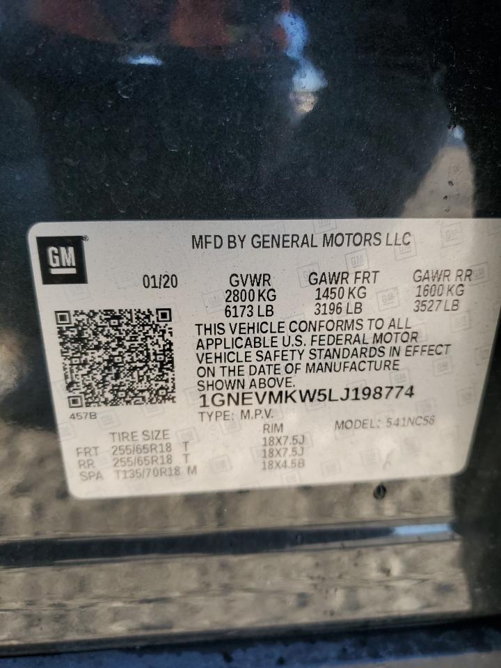 CHEVROLET TRAVERSE LT