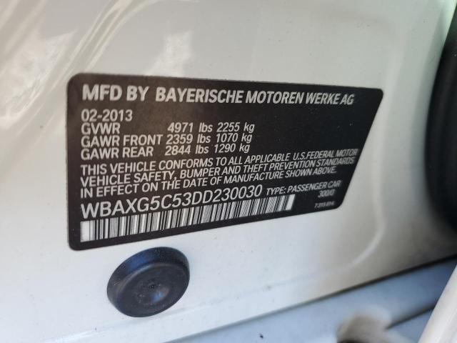 2013 BMW 528 I - WBAXG5C53DD230030