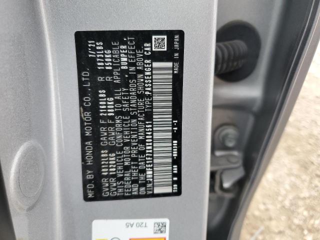 2022 HONDA CIVIC EX - JHMFE1F7XNX004561