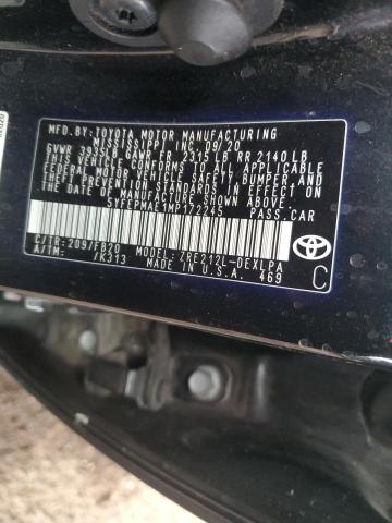 2021 TOYOTA COROLLA LE - 5YFEPMAE1MP172245