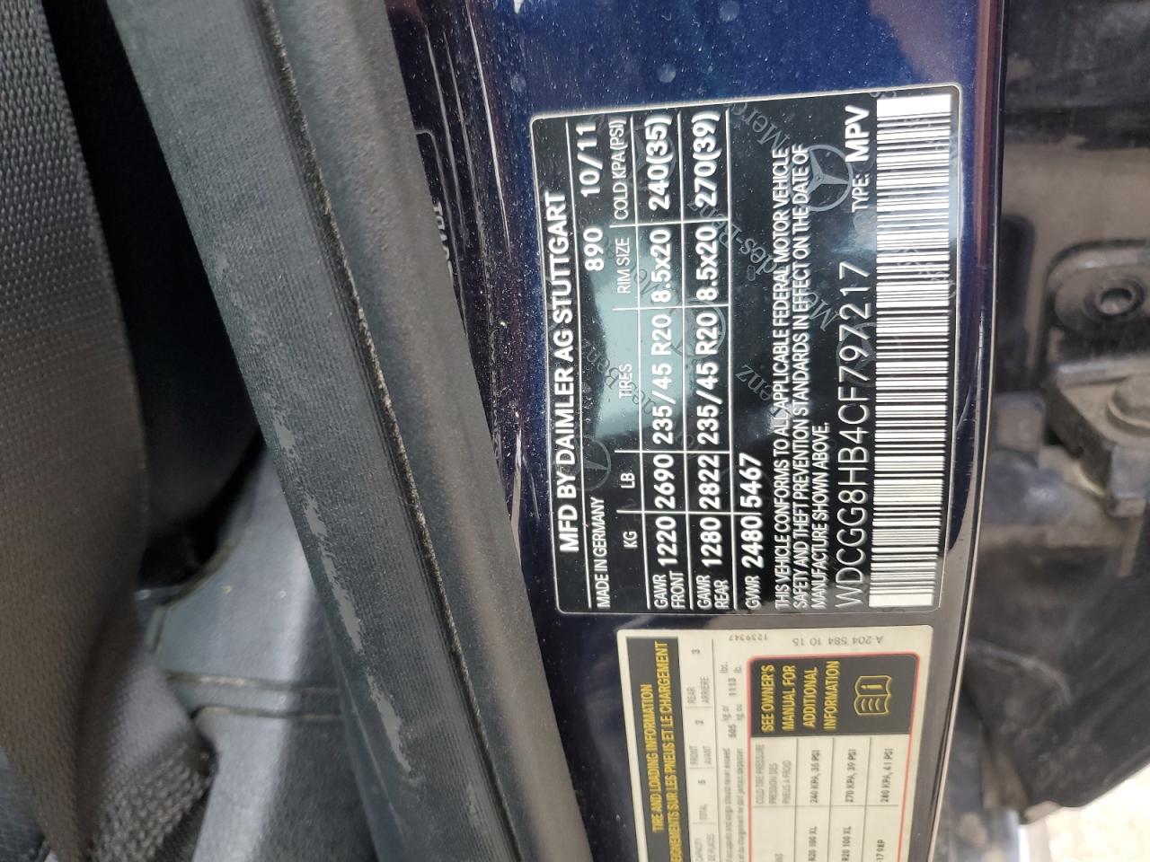 MERCEDES-BENZ GLK-CLASS 350 4MATIC