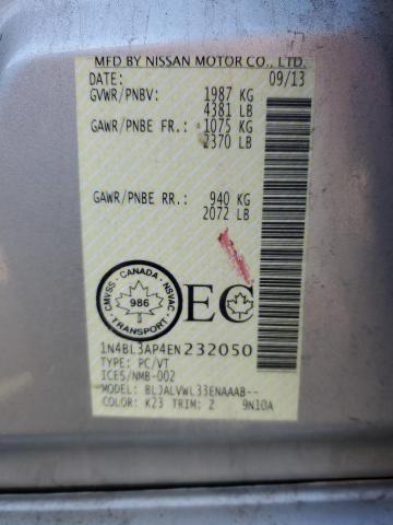 2014 NISSAN ALTIMA 3.5 - 1N4BL3AP4EN232050