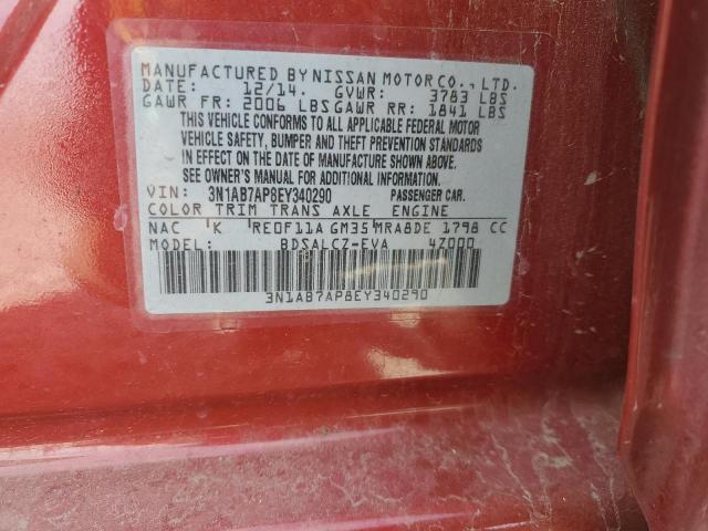 2014 NISSAN SENTRA S #3285126389