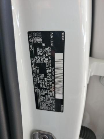 2019 VOLVO XC90 T5 MO YV4102PK5K1512547