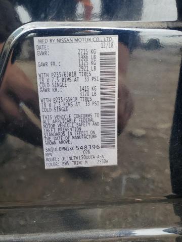 2019 INFINITI QX60 LUXE 5N1DL0MM1KC548396