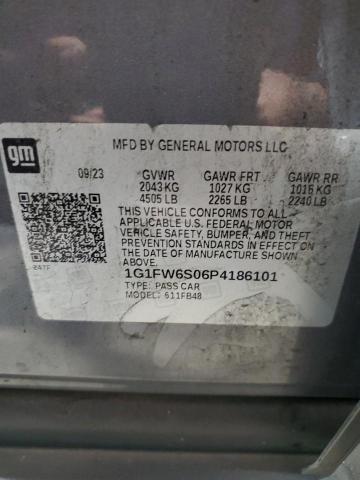 2023 CHEVROLET BOLT EV 1L 1G1FW6S06P4186101