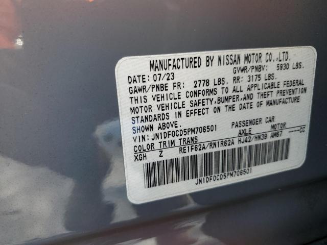 2023 NISSAN ARIYA PLAT - JN1DF0CD5PM706501