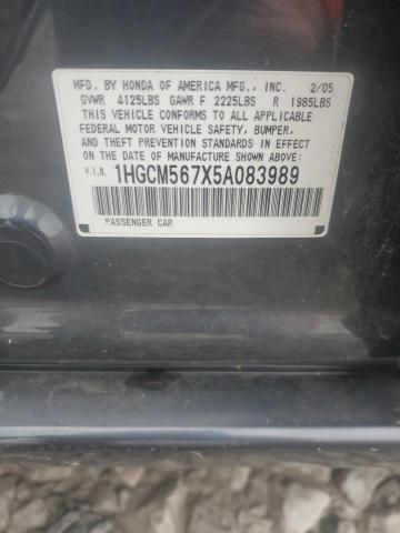 2005 HONDA ACCORD EX #3286603145