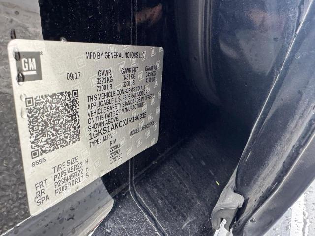 2018 GMC YUKON SLE 1GKS1AKCXJR140335