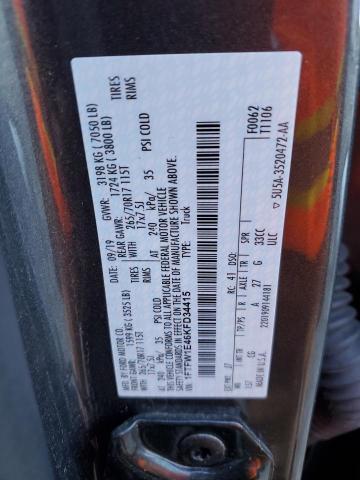 2019 FORD F150 SUPER #3277007175