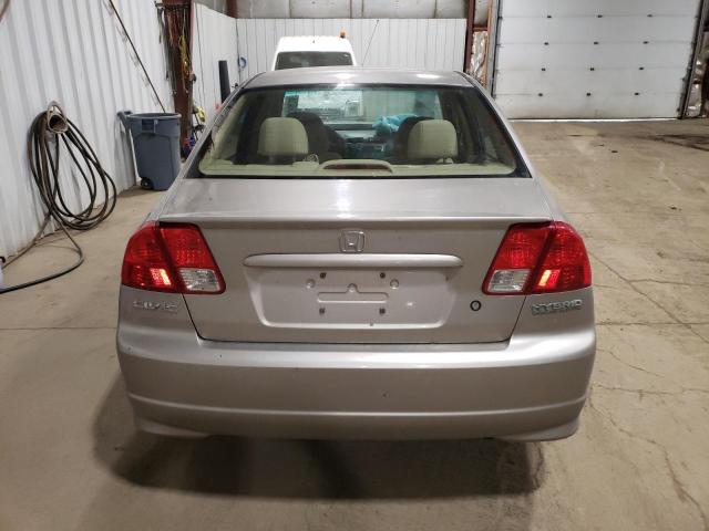 2005 HONDA CIVIC HYBR #3282727287