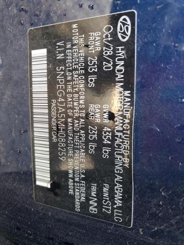 2021 HYUNDAI SONATA SE - 5NPEG4JA5MH088259