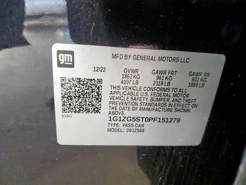 2023 CHEVROLET MALIBU RS #3305612727