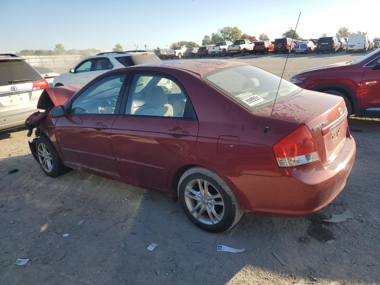 Lot #3265028870 2008 KIA SPECTRA EX