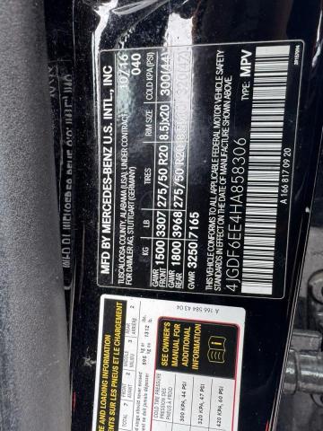 2017 MERCEDES-BENZ GLS 450 4M - 4JGDF6EE4HA858306