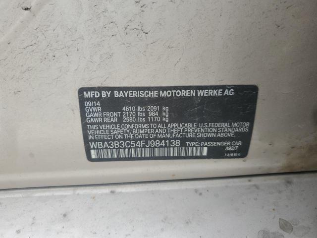 2015 BMW 328 XI WBA3B3C54FJ984138