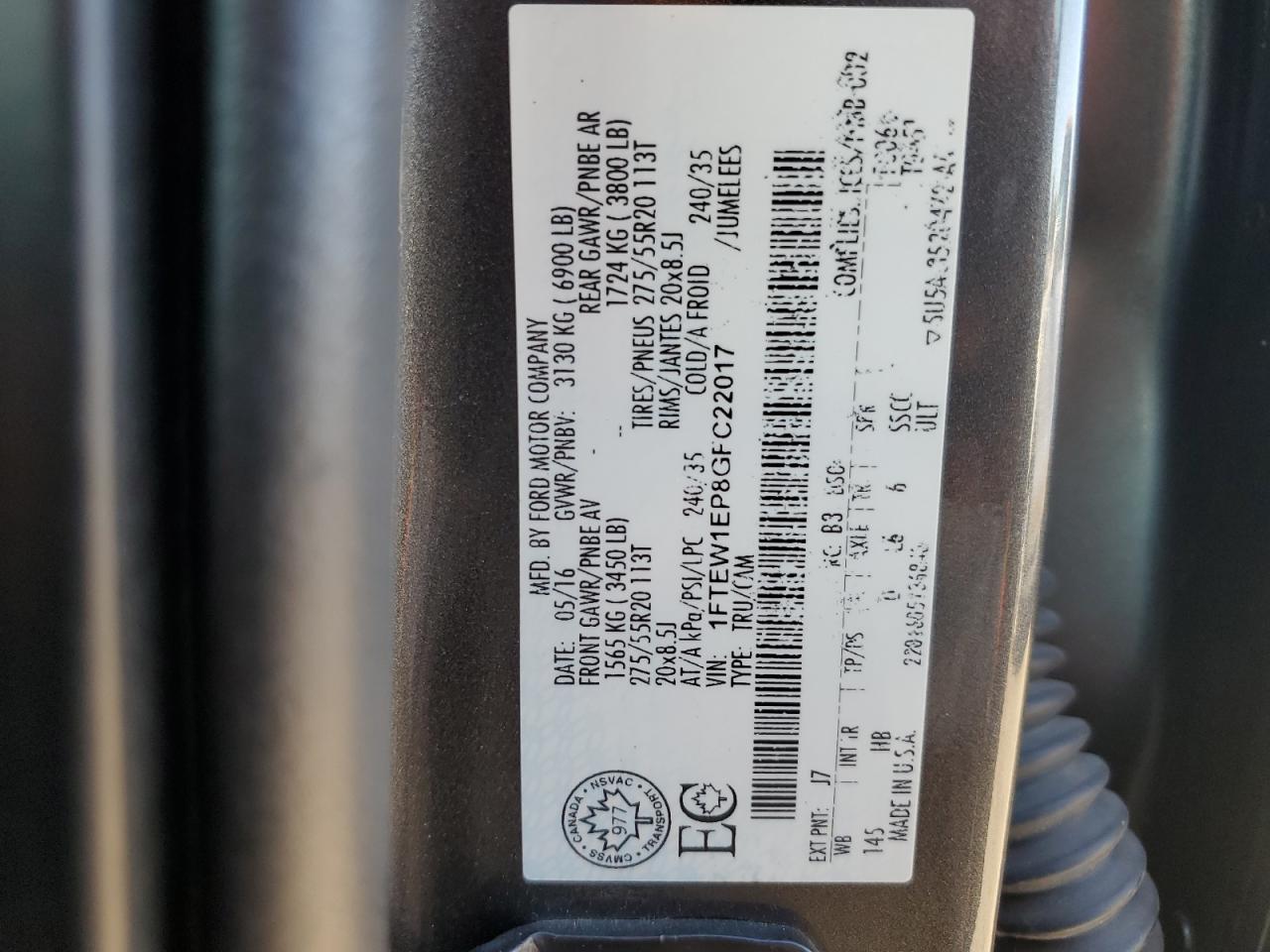 FORD F-150 SUPERCREW