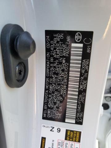 2024 TOYOTA COROLLA LE #3315709439