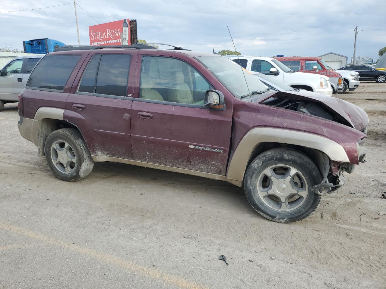 Lot #3285102386 2004 CHEVROLET TRAILBLAZE
