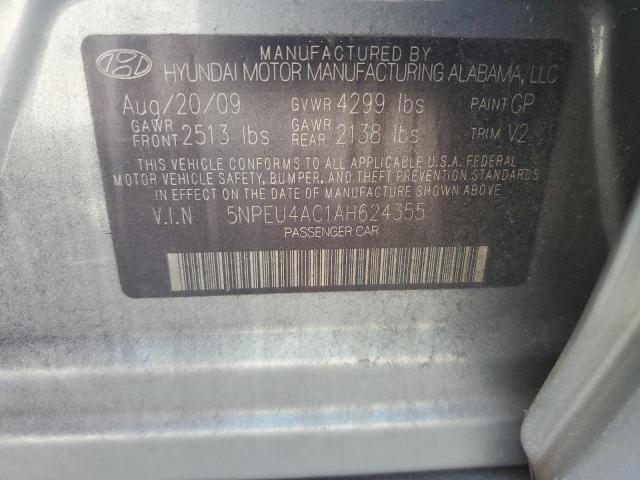 2010 HYUNDAI SONATA SE - 5NPEU4AC1AH624355