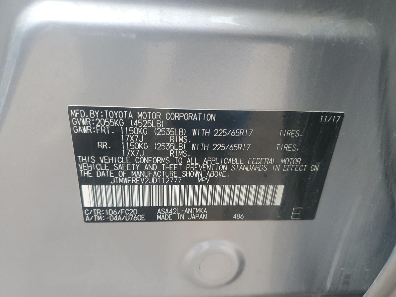 TOYOTA RAV4 ADVENTURE