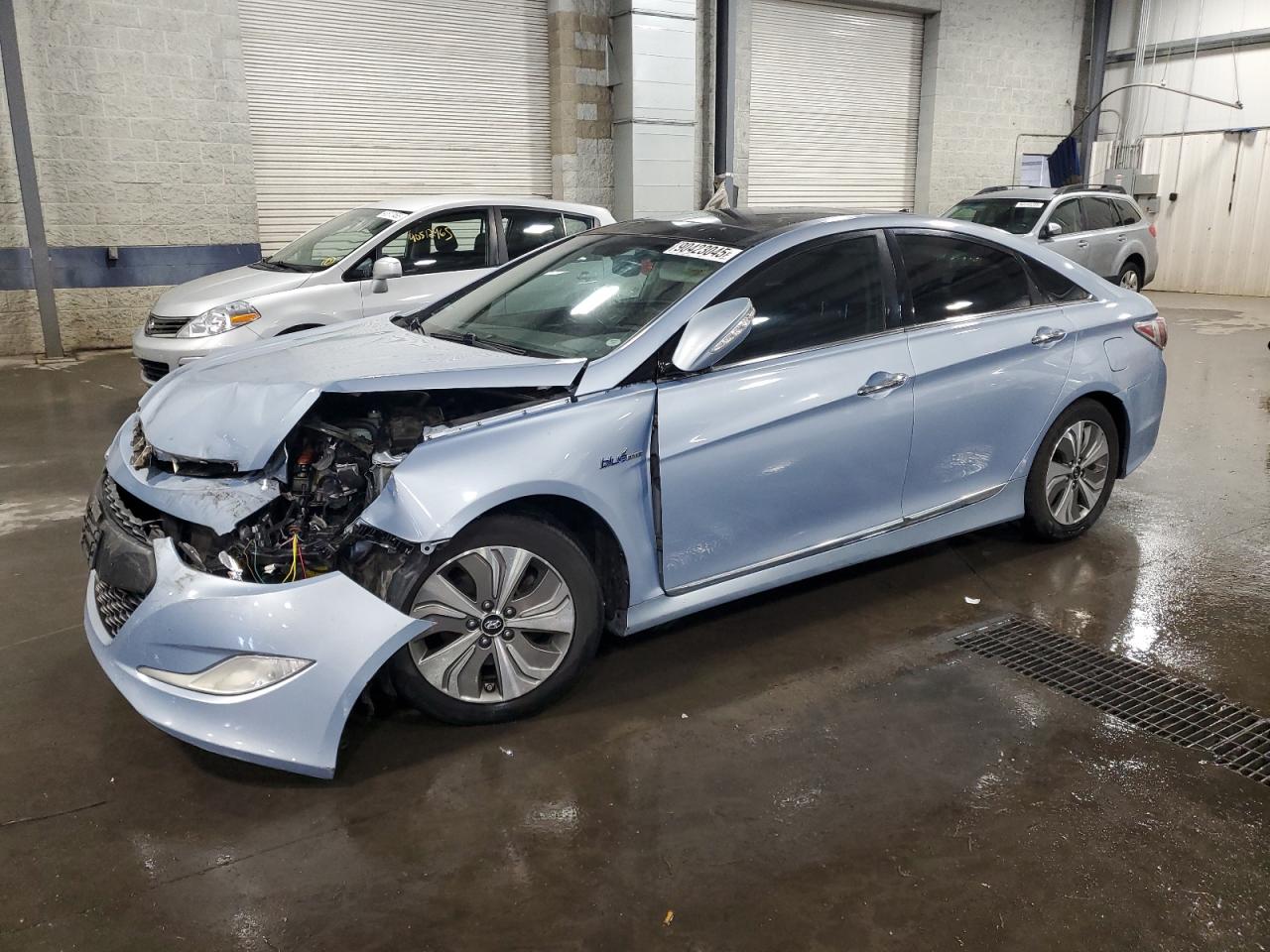 Lot #3283989805 2014 HYUNDAI SONATA HYB