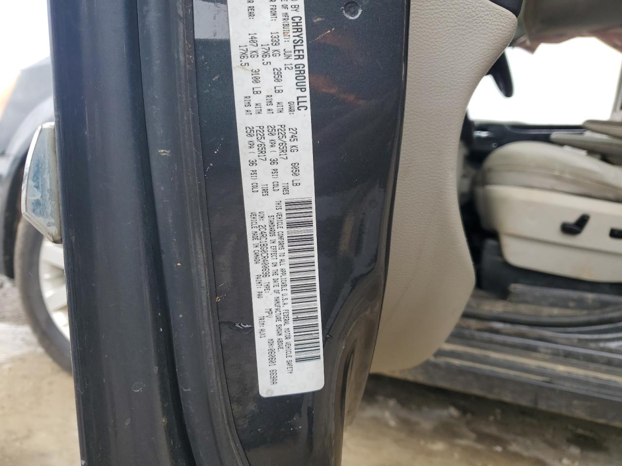 CHRYSLER TOWN & COUNTRY TOURING