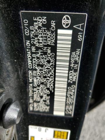 2010 TOYOTA PRIUS - JTDKN3DU3A0133510