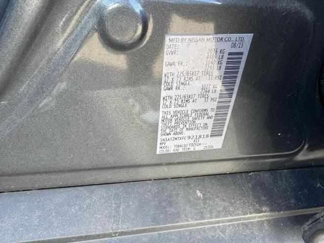 2015 NISSAN ROGUE S - 5N1AT2MTXFC921818