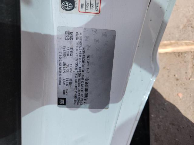 2017 CHEVROLET CAMARO ZL1 1G1FJ1R61H0179819